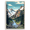 North Cascades national park, National Parks Wall Poster