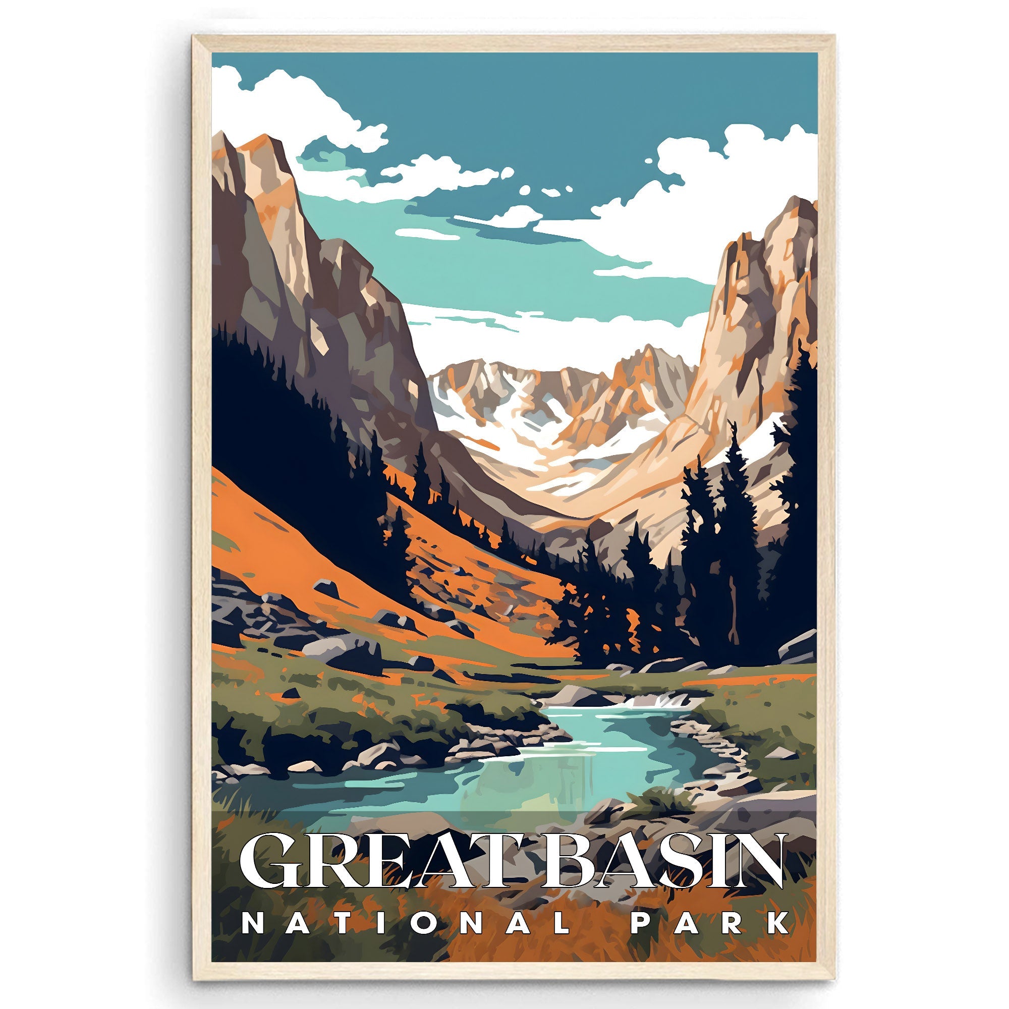 Great Basin National Park, National Parks Wall Poster