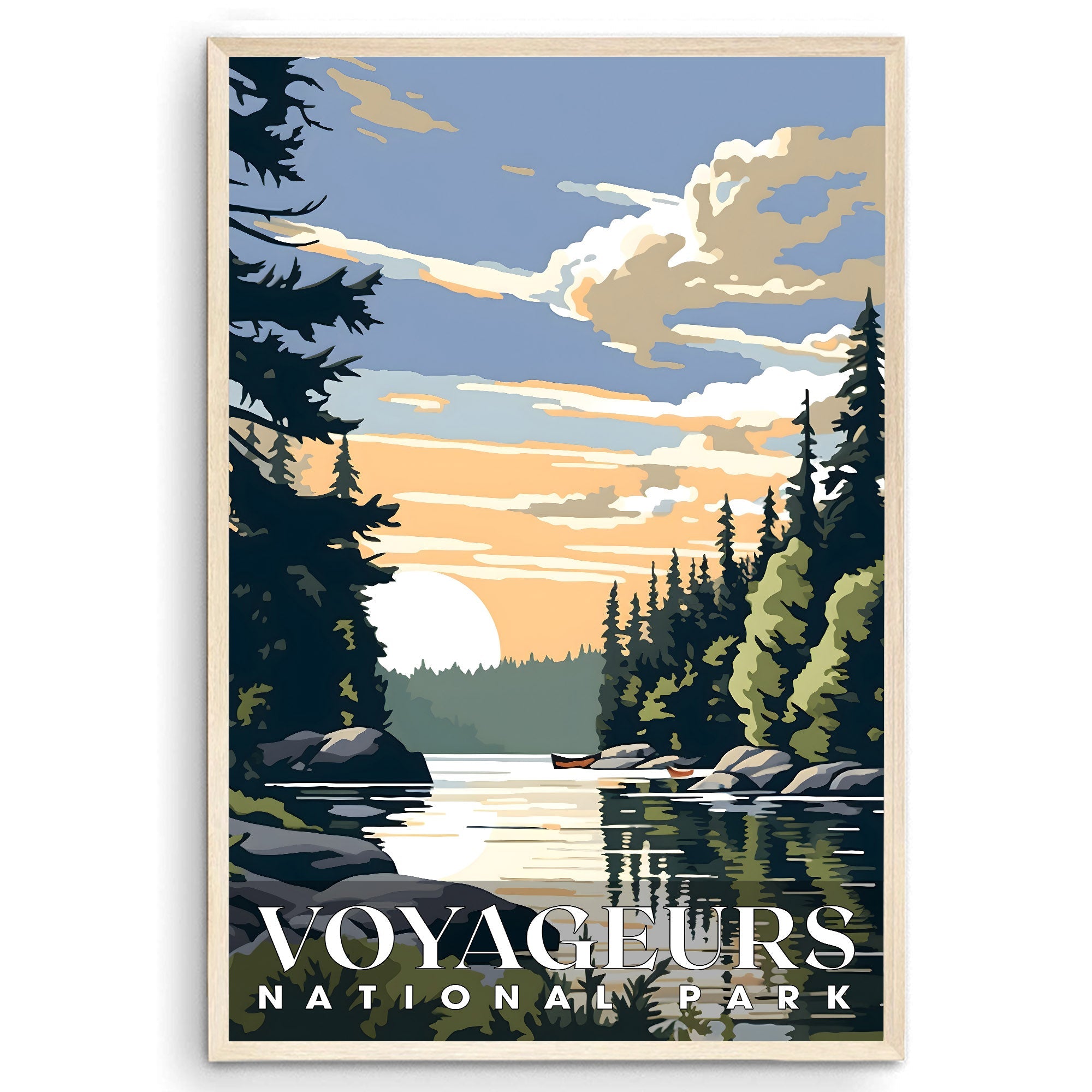 Voyageurs National Park, National Parks Wall Poster