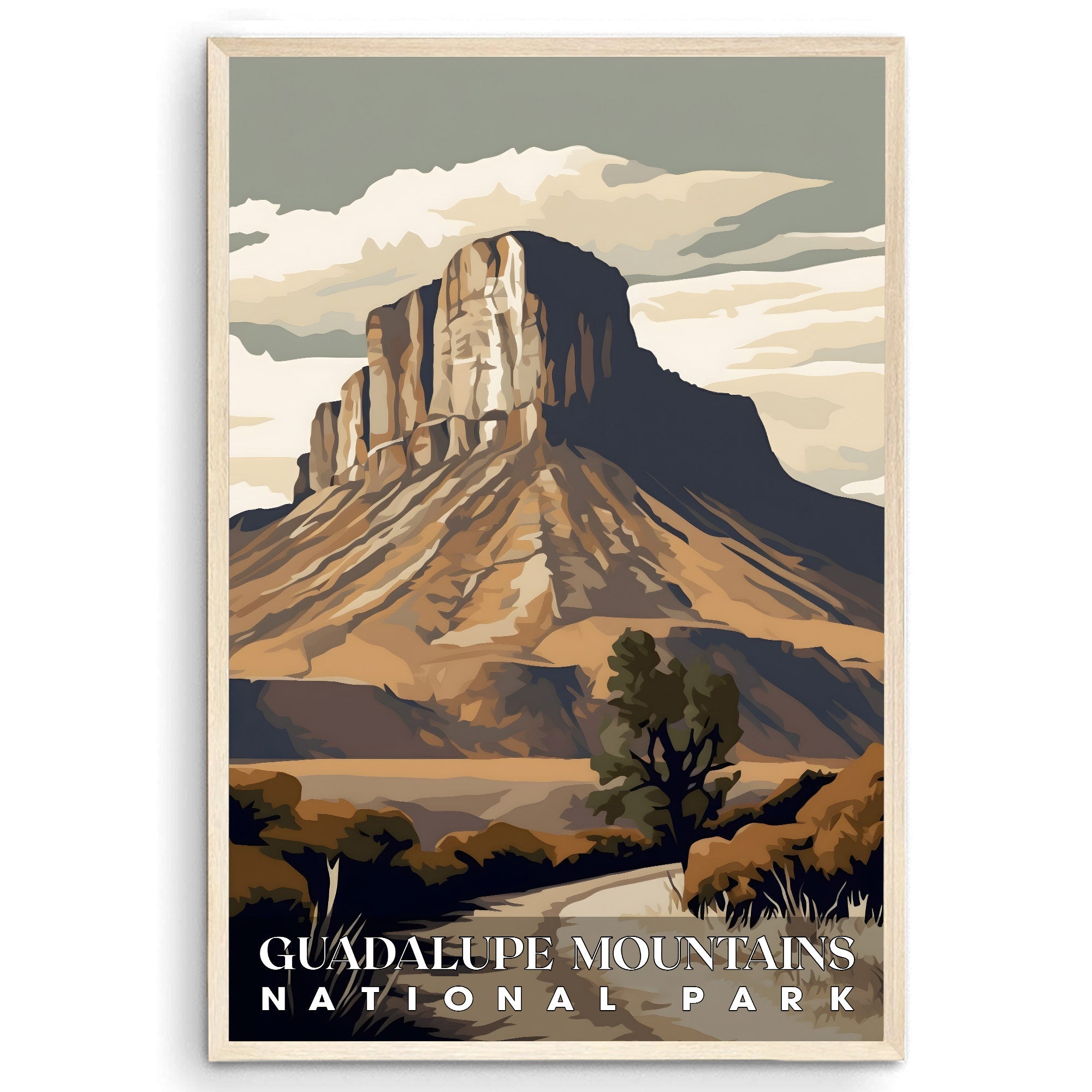 Guadalupe Mountains National Park, National Parks Wall Poster