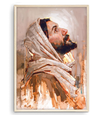 Jesus Wall Art Poster, Jesus Portrait Painting, Jesus Christ Wall Art, Jesus Picture, Picture Watercolor of Jesus, Jesus Art, Christ Poster, Artwork for Bedroom Living Room Bathroom (UNFRAMED)