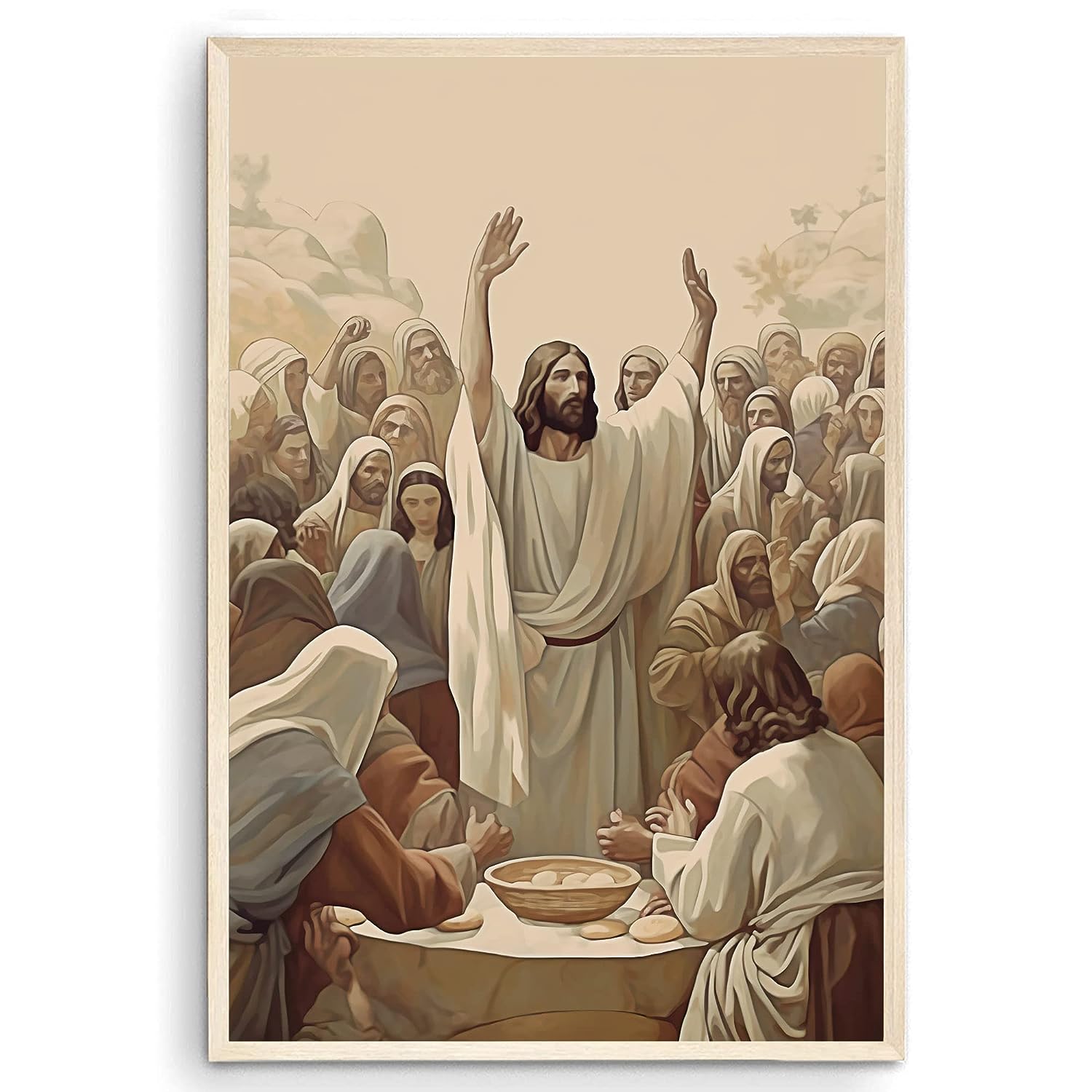 Jesus Feeds the 5000, 5 Loaves of Bread and 2 Fish, Feeding of the 5000