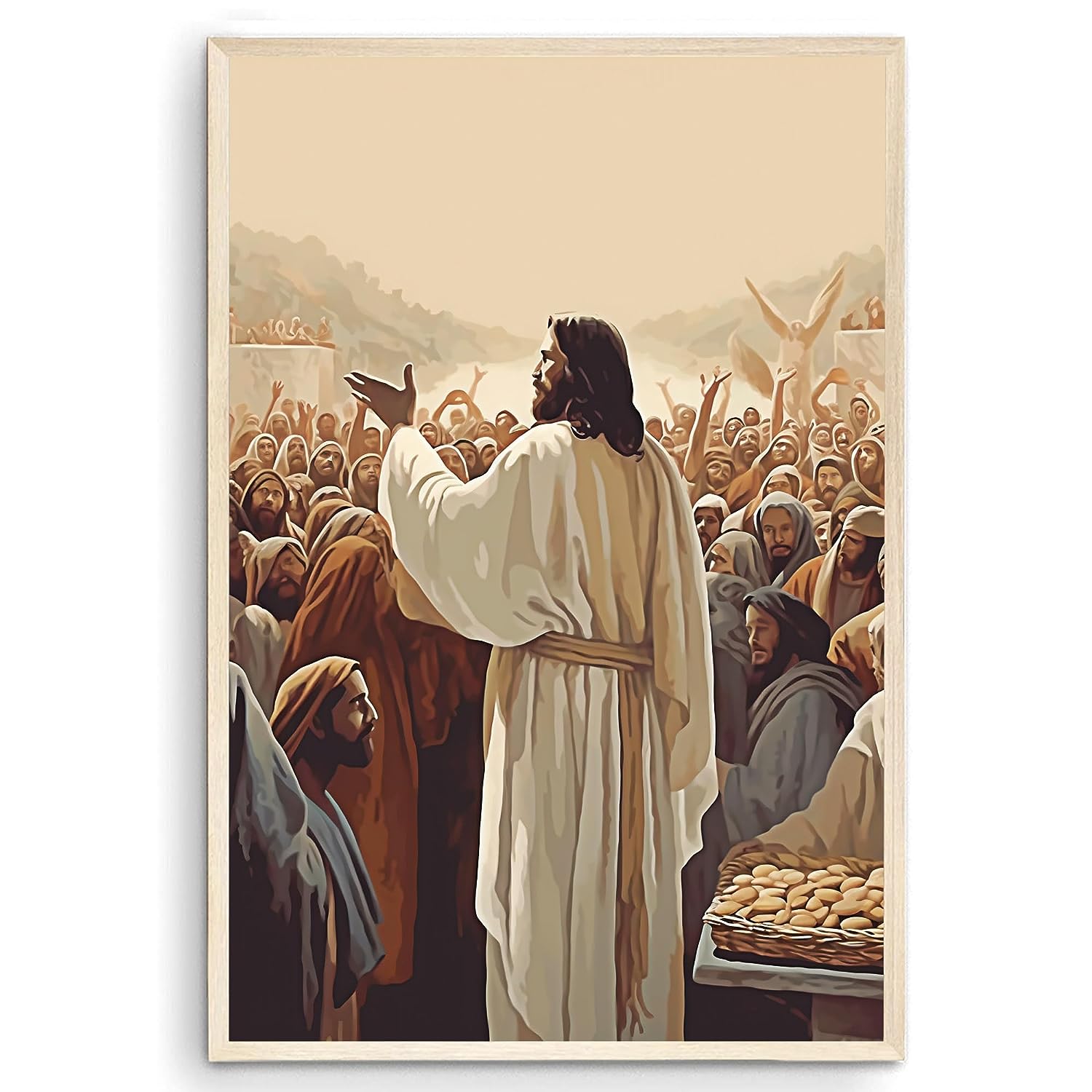 Feeding of the 5000, Jesus Feeds the 5000, 5 Loaves of Bread and 2 Fish