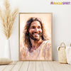 Jesus Portrait, Laughing Christ, Christ&#39;s Smile, Picture of Jesus Laughing