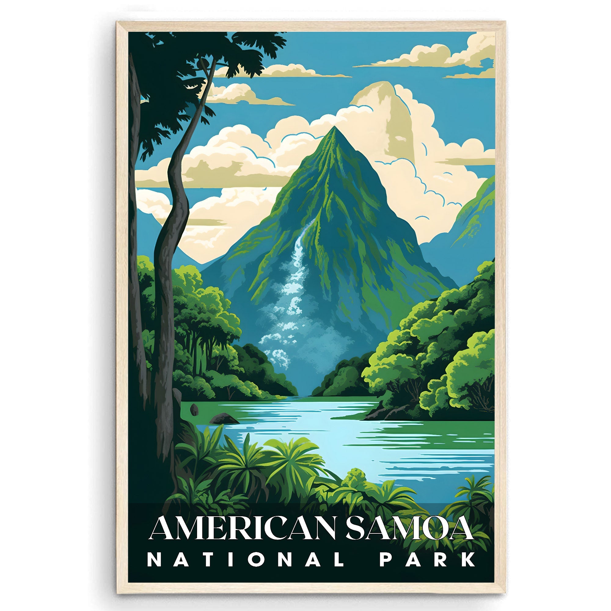 American Samoa National Park, National Parks Wall Poster