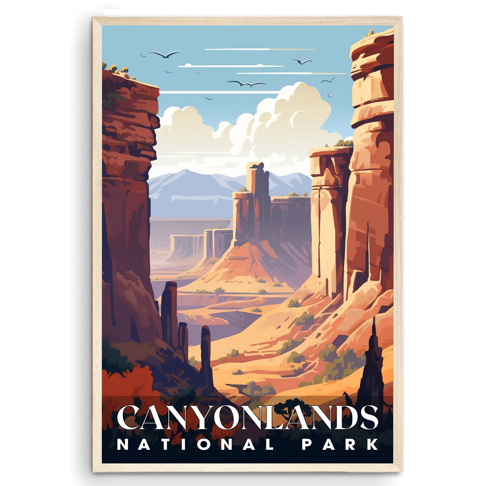 Canyonlands National Park, National Parks Wall Poster