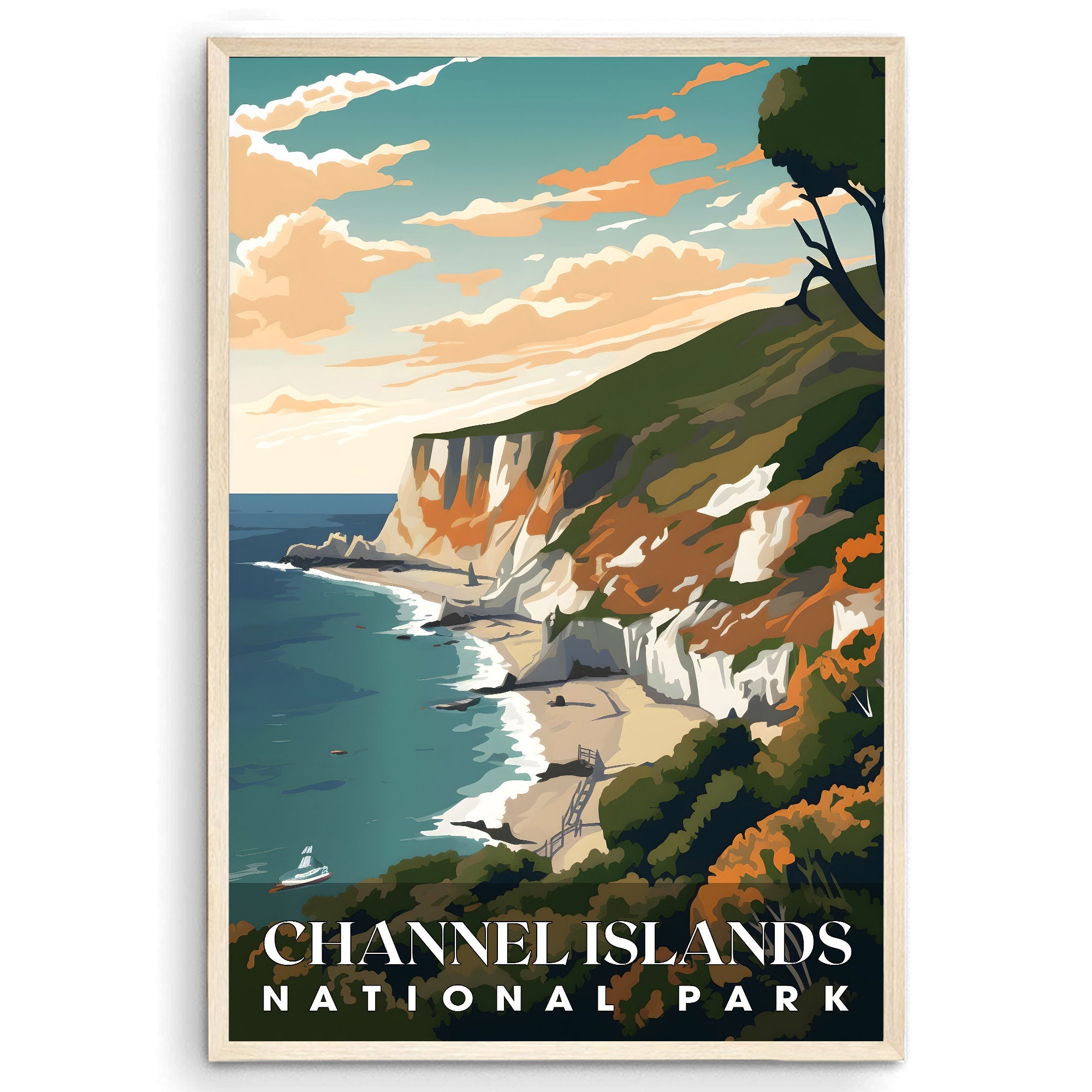 Channel Islands National Park, National Parks Wall Poster