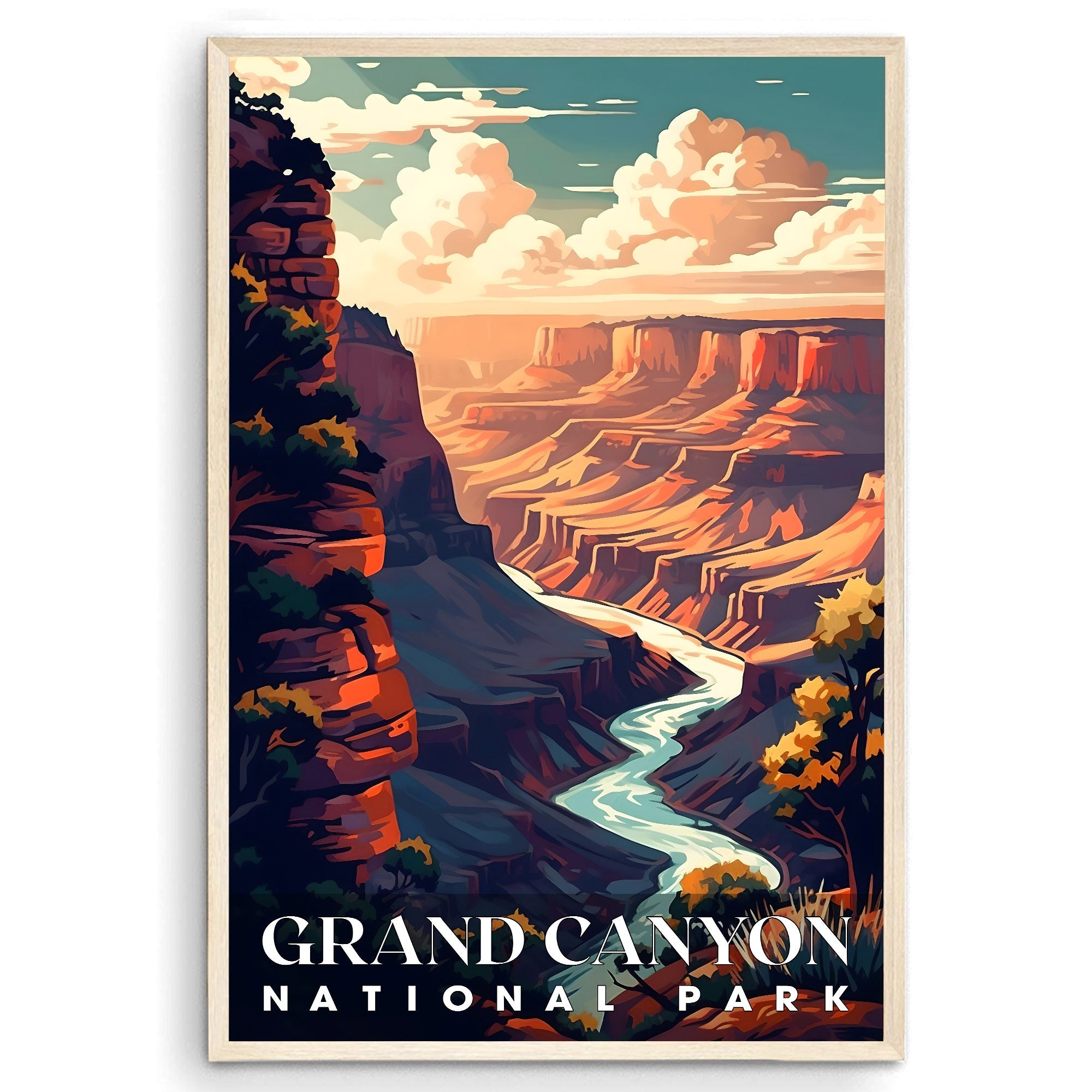 Grand Canyon National Park, National Parks Wall Poster