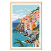 33.Cinque Terre Art Print, Travel Print, Travel Poster, Travel Gift, Housewarming Gift (UNFRAMED)